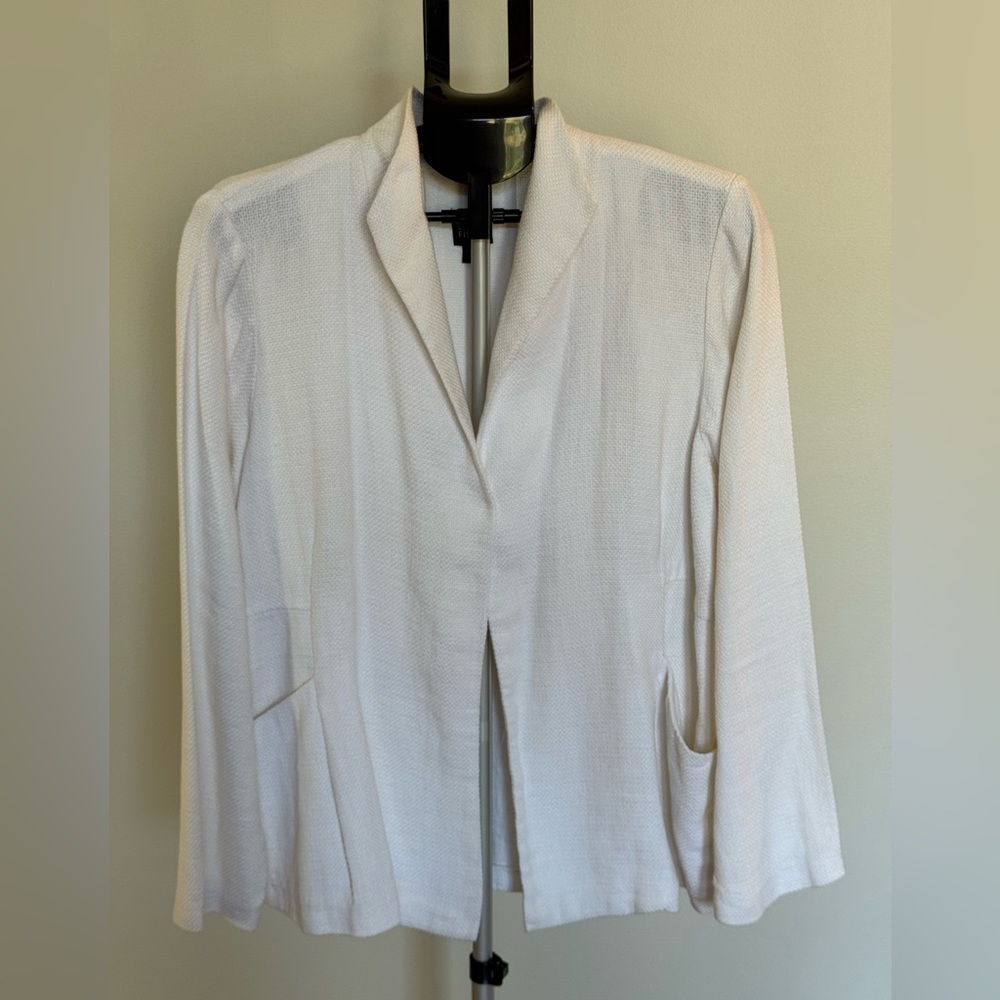 Eileen Fisher Linen Swing Jacket